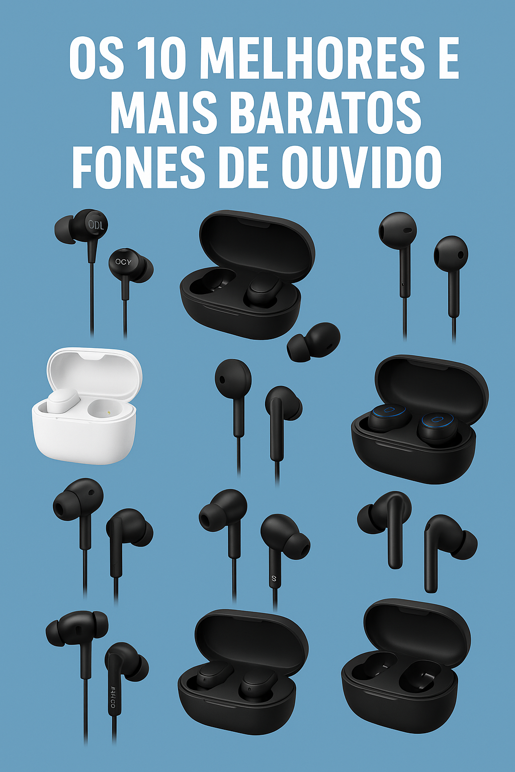 Os 10 Melhores e Mais Baratos Fones de Ouvido para Comprar em 2025