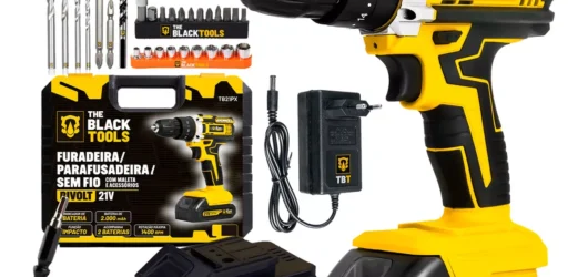 A Melhor Parafusadeira Furadeira Profissional em 2025? Conheça a The Black Tools TB-21PX